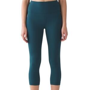 Lululemon Align Crop 19" Leggings High Waisted Nulu Alberta Lake 4